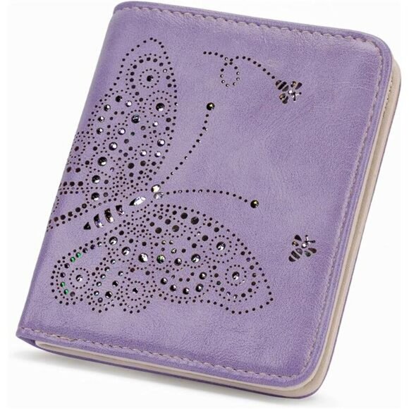 Small Wallet Ultra Slim Purple - Picture 1 of 6